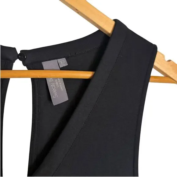 Sweaty Betty Black Cruise Wide Leg V-Neck Sleeveless Travel Jumpsuit Size XS - Picture 5 of 10